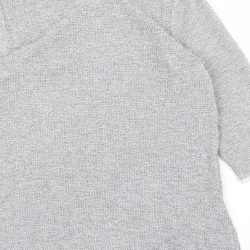 New York Womens Grey   Basic Blouse Size M