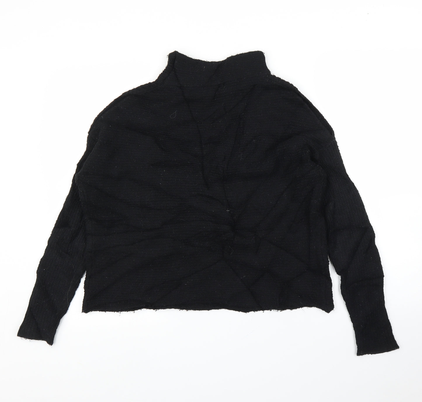 Peace and Love Womens Black   Pullover Jumper Size L