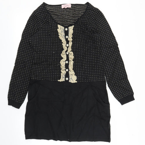 Darling Womens Black   Jumper Dress  Size M