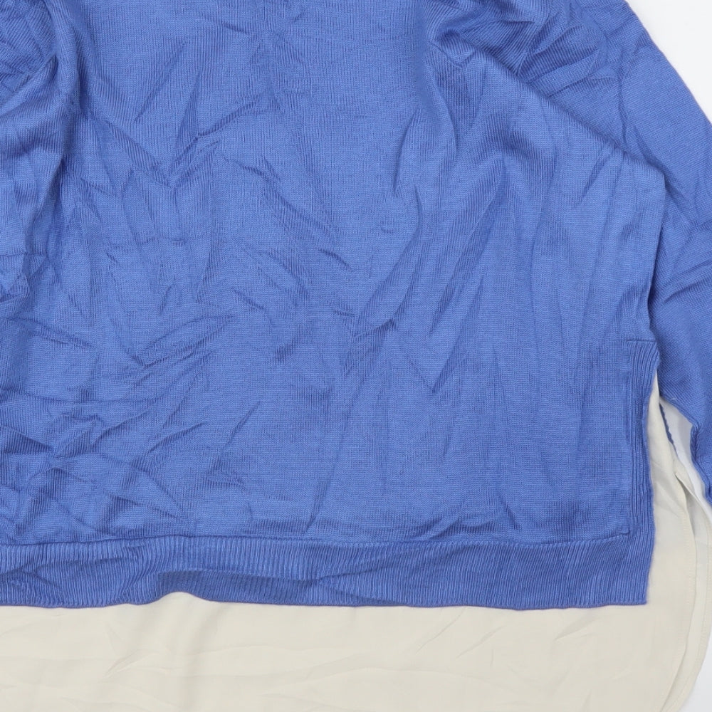 George Womens Blue   Basic Blouse Size 16