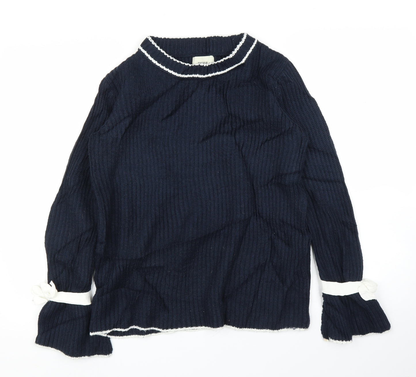 Papaya Womens Blue   Pullover Jumper Size S