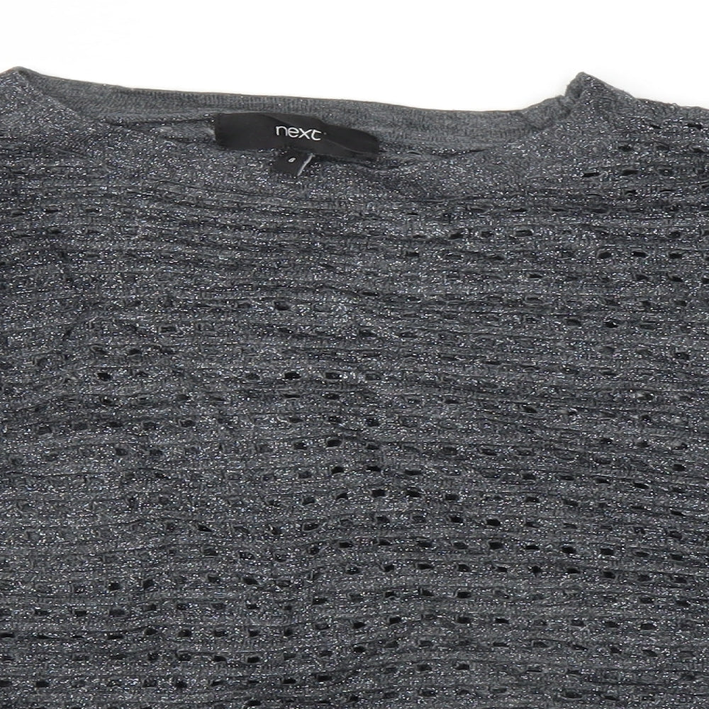 NEXT Womens Grey   Basic Blouse Size 8