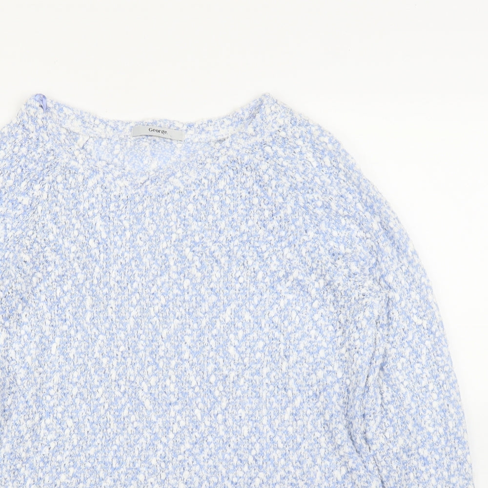 George Womens Blue   Pullover Jumper Size 14