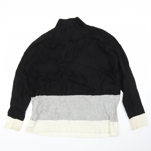 Oasis Womens Black   Pullover Jumper Size M