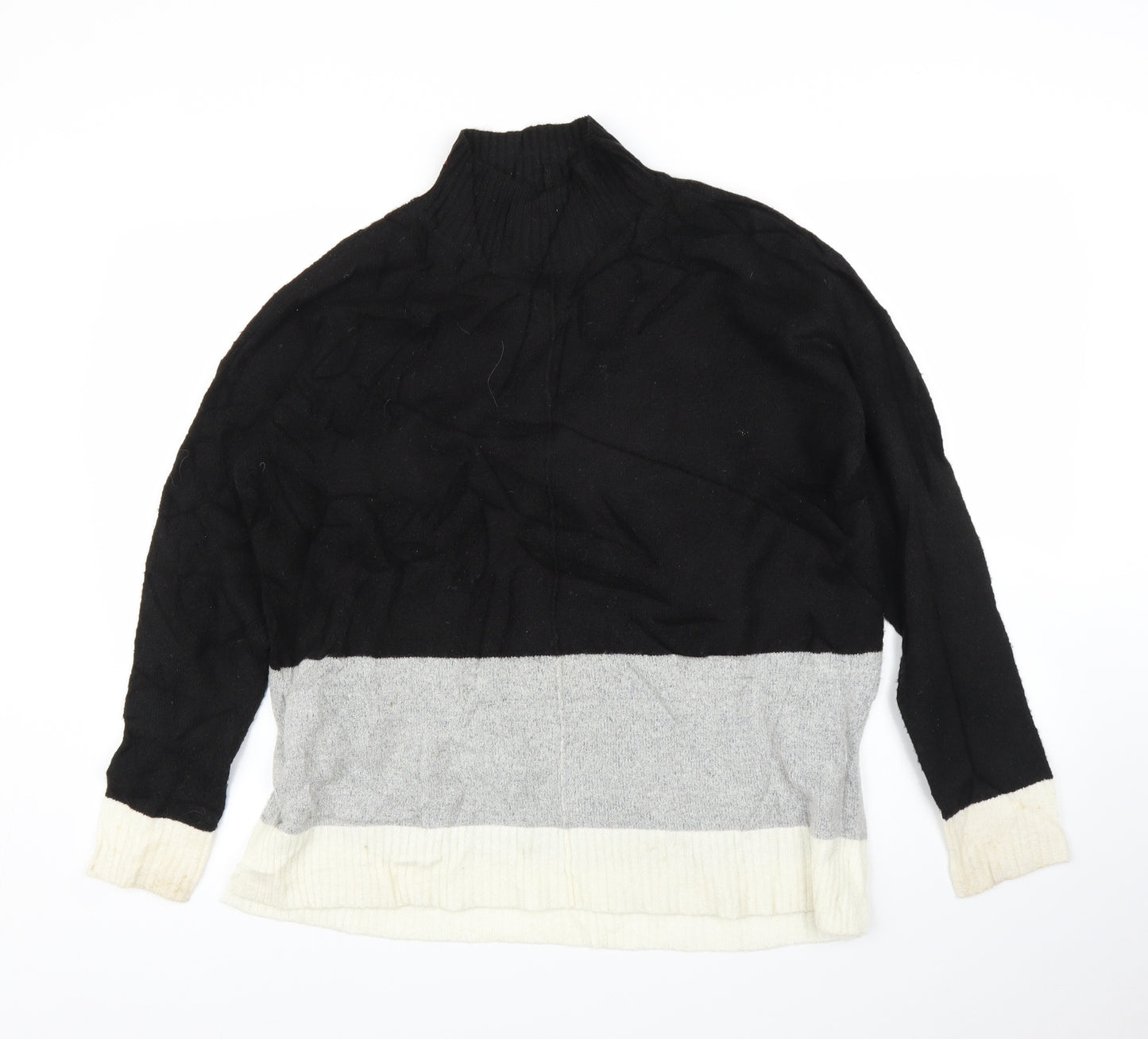 Oasis Womens Black   Pullover Jumper Size M