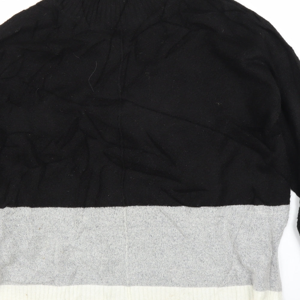 Oasis Womens Black   Pullover Jumper Size M