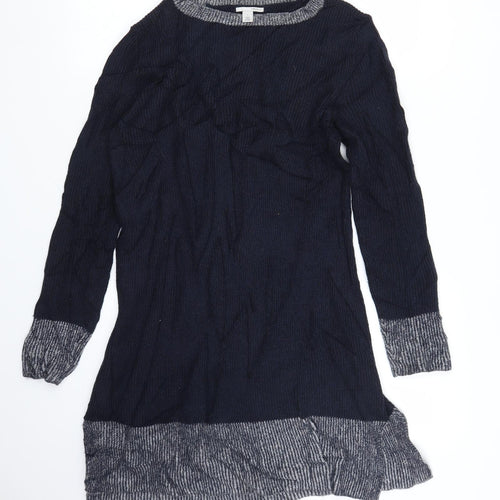 Halogen Womens Blue   Tunic Blouse Size S