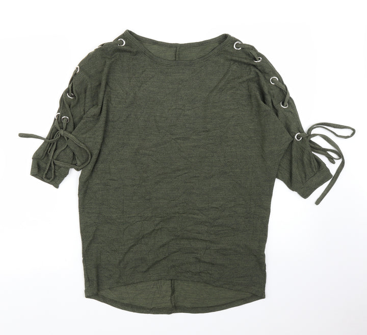 New Look Womens Green   Basic Blouse Size S