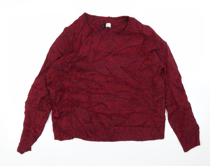 H&M Womens Purple   Pullover Jumper Size M