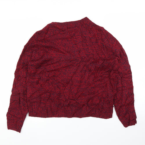 H&M Womens Purple   Pullover Jumper Size M