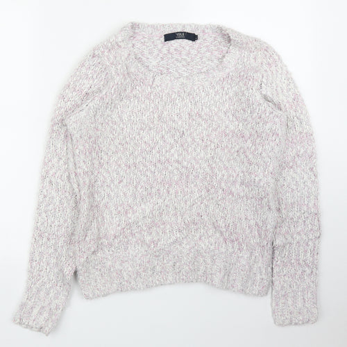 Isle Womens Pink   Pullover Jumper Size S