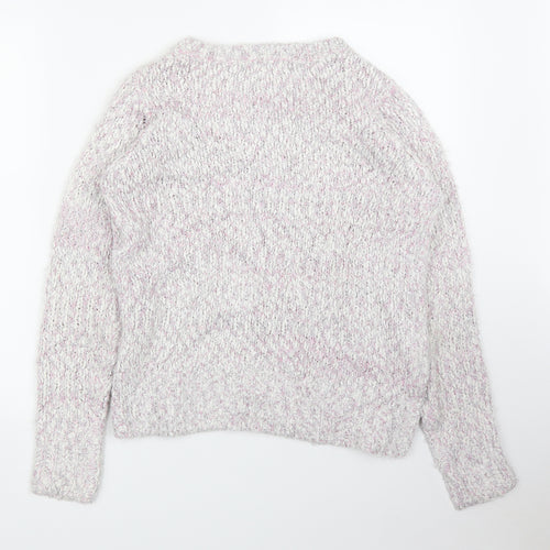 Isle Womens Pink   Pullover Jumper Size S