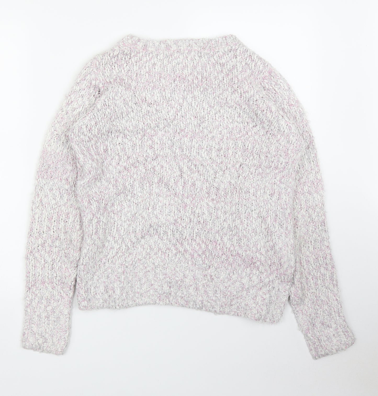 Isle Womens Pink   Pullover Jumper Size S