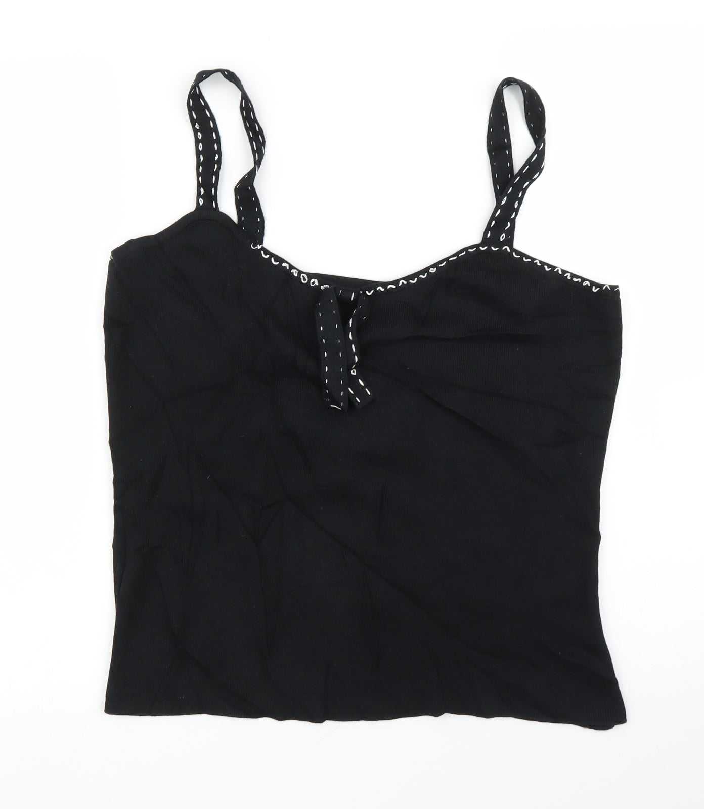 George Womens Black   Camisole Blouse Size M