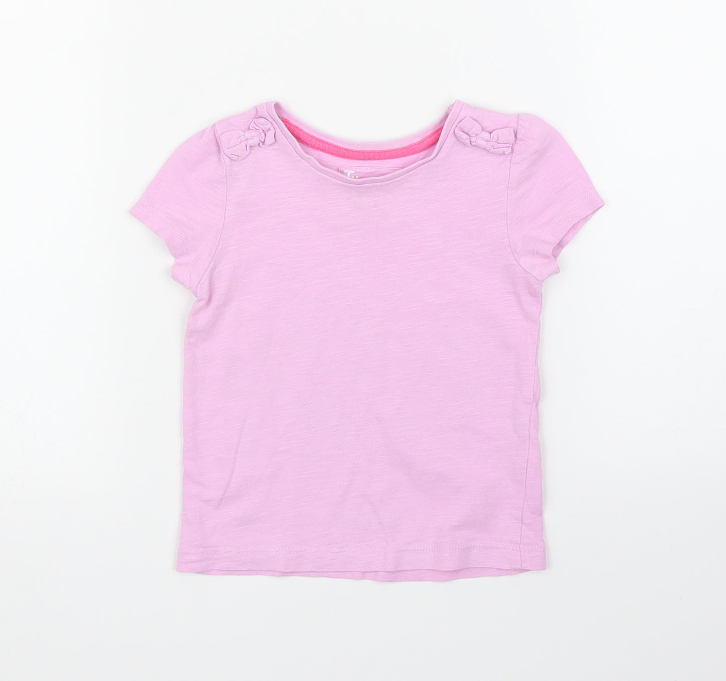 TU Girls Purple   Basic T-Shirt Size 9-12 Months