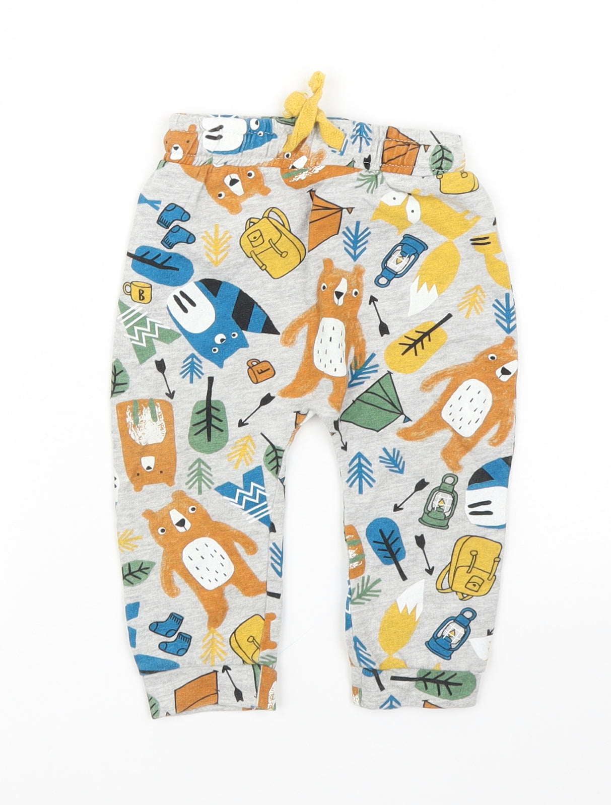 So Cute Boys Grey   Capri Leggings Size 9-12 Months