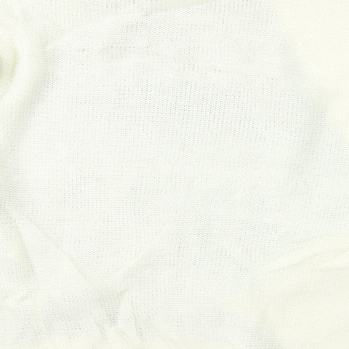 F&F  Womens White   Pullover Jumper Size 8