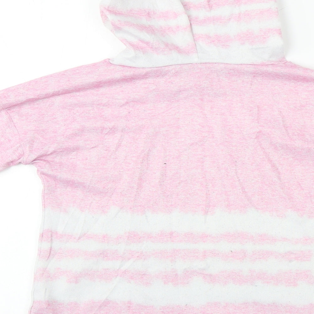 Matalan Girls Pink   Pullover Hoodie Size 9 Years