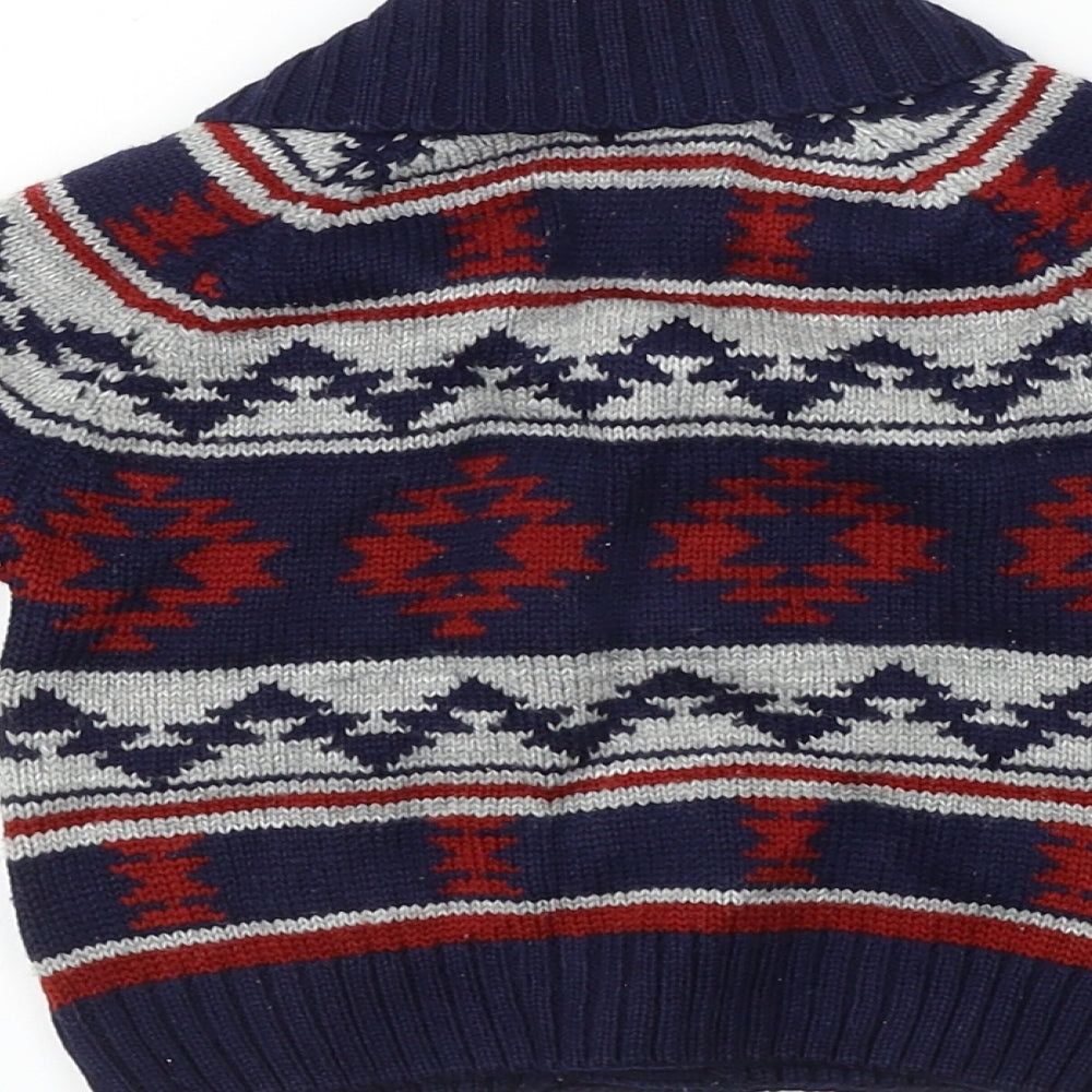 Jasper Conran  Boys Blue   Cardigan Jumper Size 3-6 Months