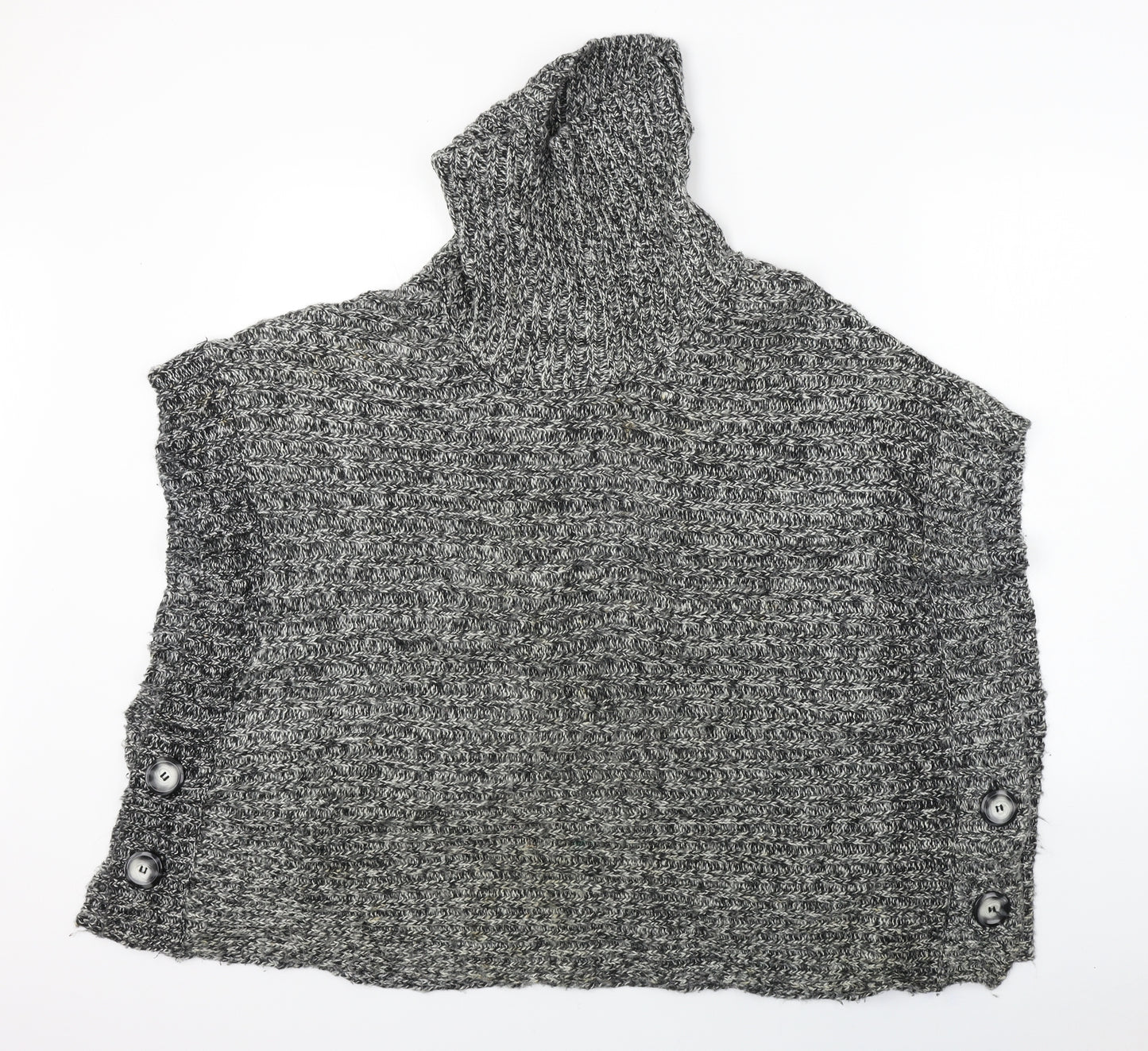 M&Co Womens Grey   Pullover Jumper Size L