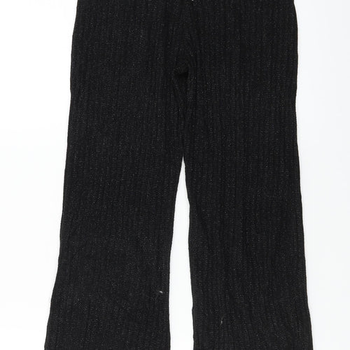 Zara  Womens Black   Trousers  Size S L21 in