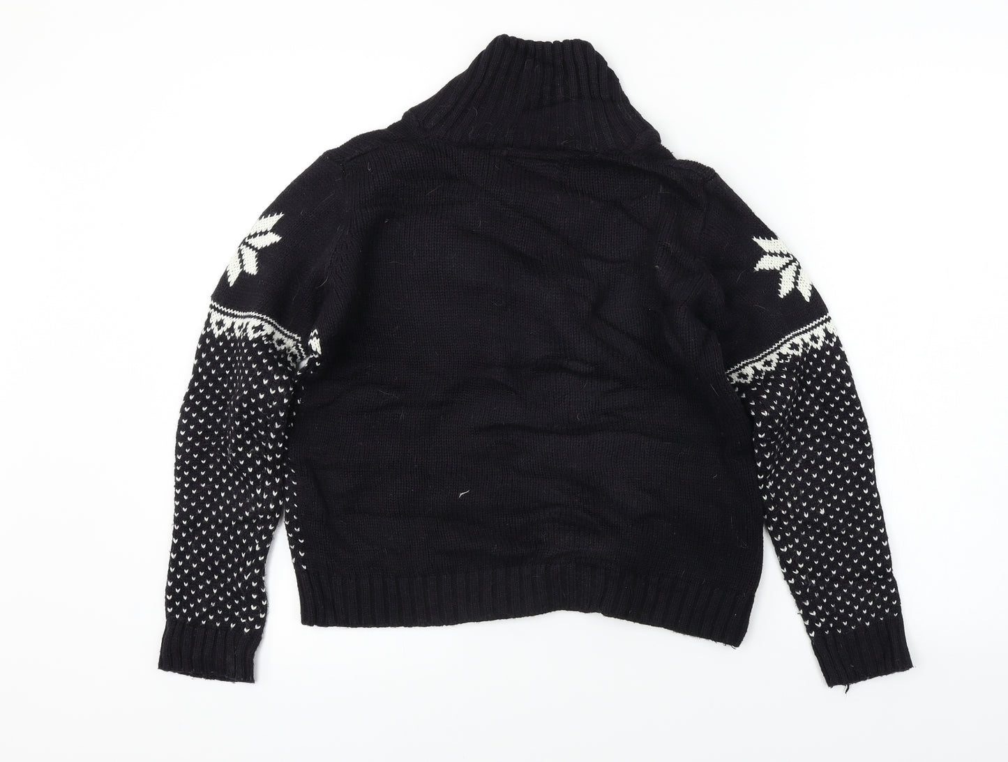 Rebel  Boys Black   Pullover Jumper Size 11-12 Years