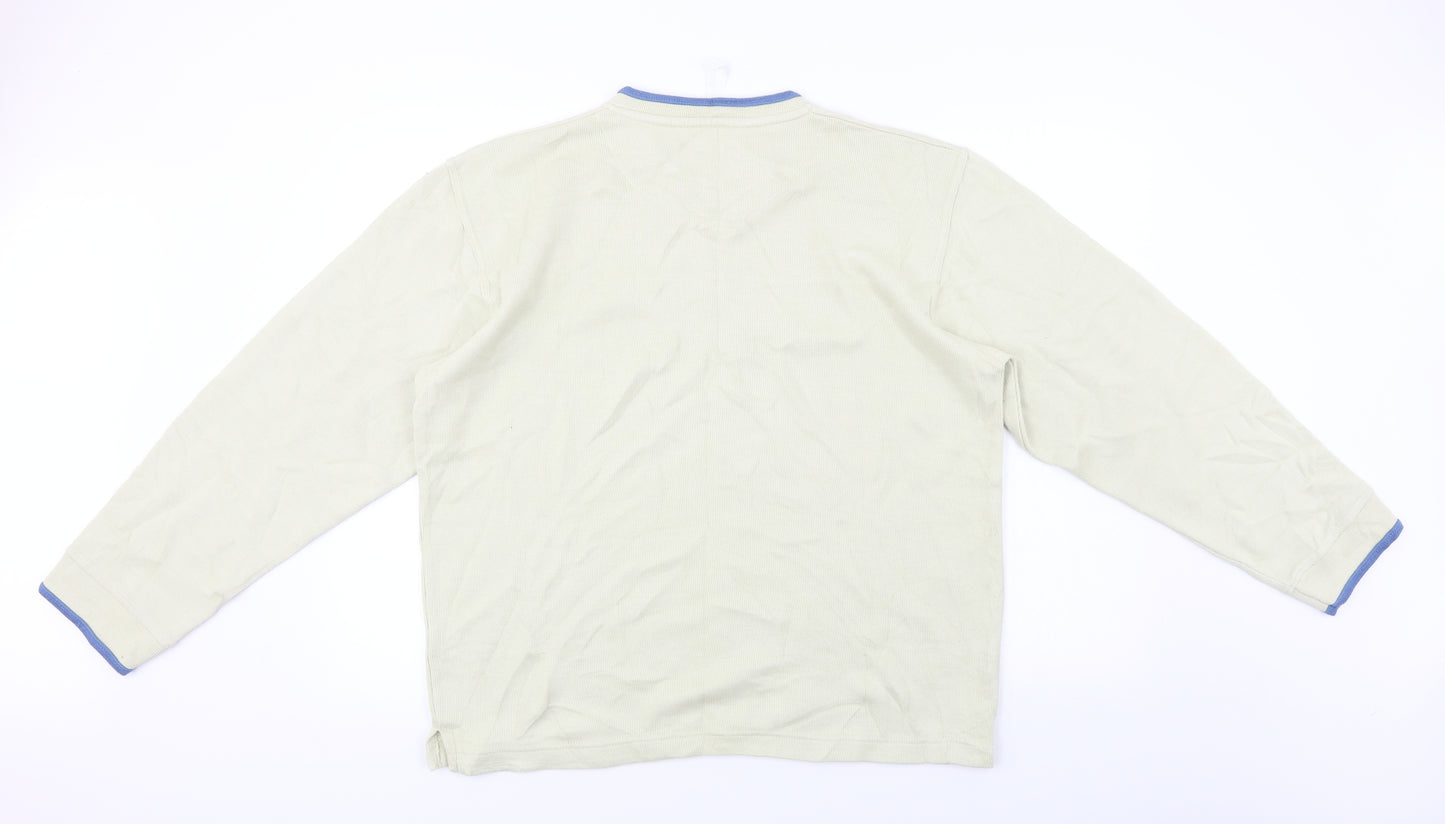 thomas brown  Mens Beige   Pullover Jumper Size XL