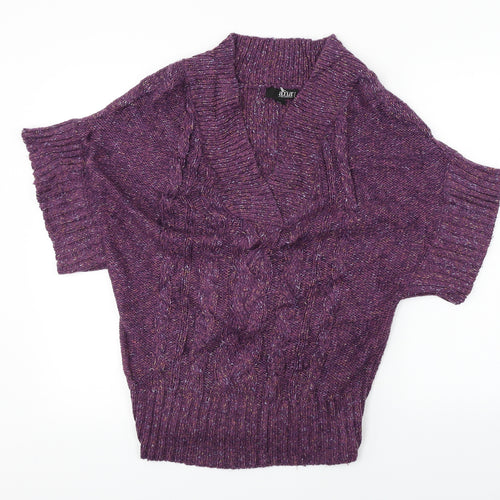 new approach Womens Purple   Pullover Jumper Size L
