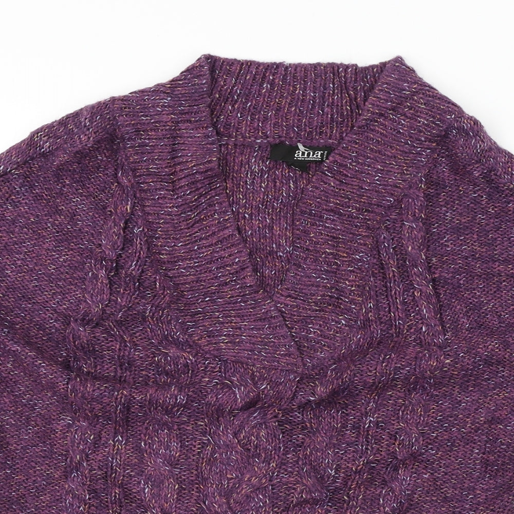 new approach Womens Purple   Pullover Jumper Size L