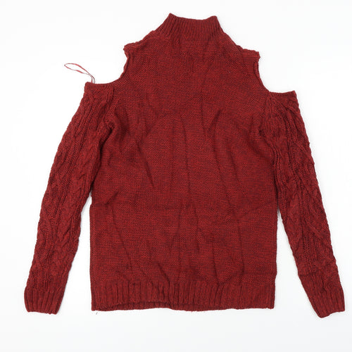 Matalan  Womens Red   Pullover Jumper Size M