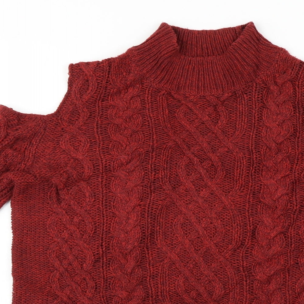 Matalan  Womens Red   Pullover Jumper Size M