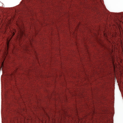 Matalan  Womens Red   Pullover Jumper Size M
