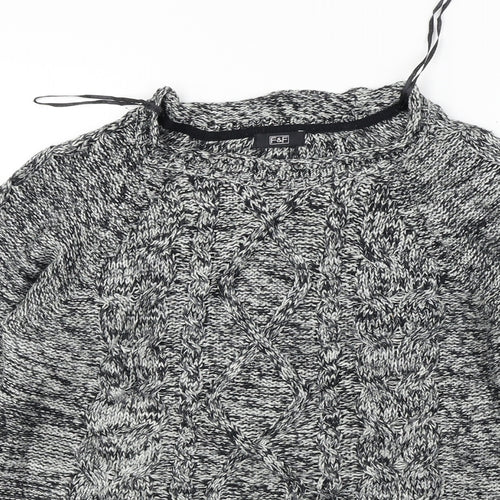 F&F  Womens Grey   Pullover Jumper Size 10
