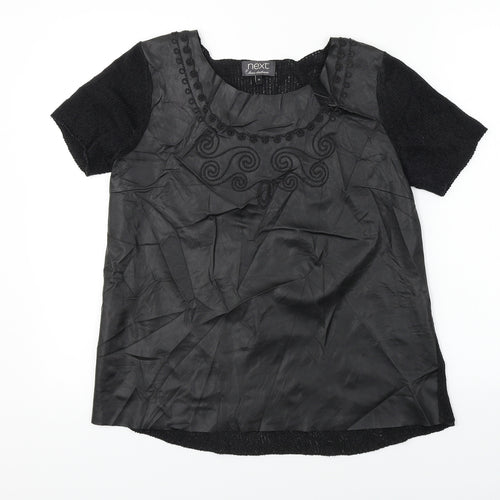 NEXT Womens Black   Basic T-Shirt Size 12
