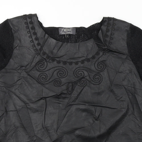 NEXT Womens Black   Basic T-Shirt Size 12