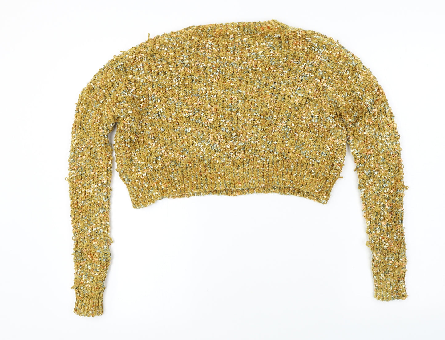 katsui  Womens Yellow   Pullover Jumper Size S