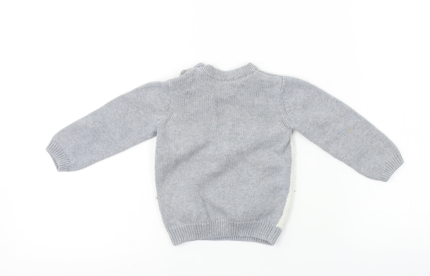 TU Boys Blue   Pullover Jumper Size 6-9 Months