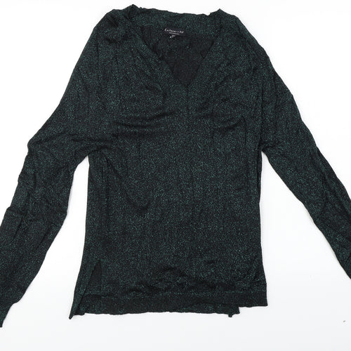 F&F Womens Green   Pullover Jumper Size 8