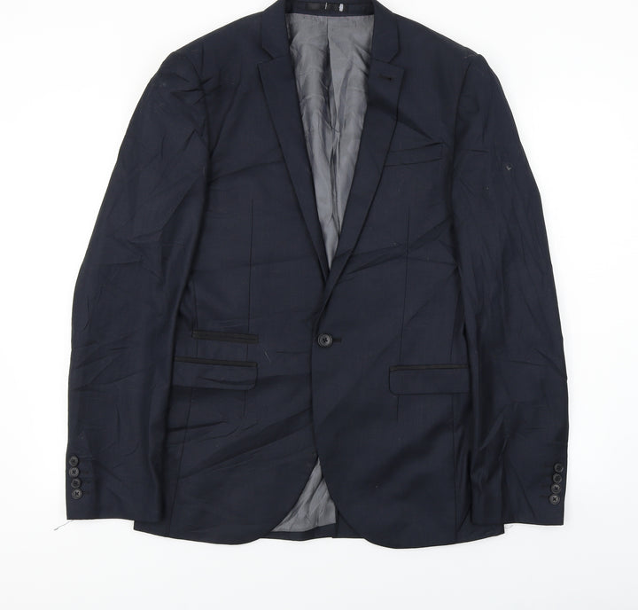NEXT Mens Blue Jacket Blazer Size 38