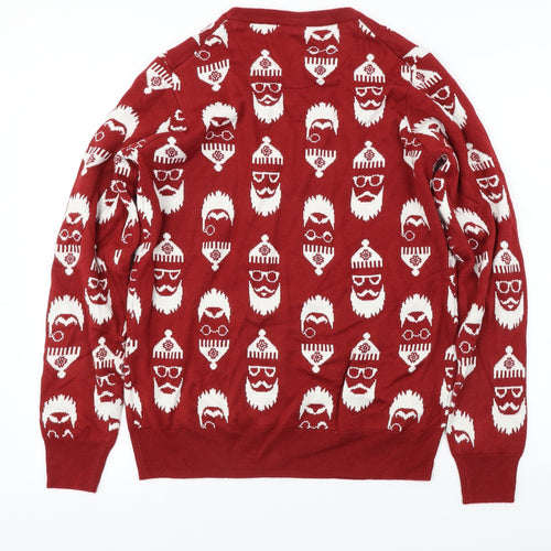 Livergy  Womens Red   Pullover Jumper Size L
