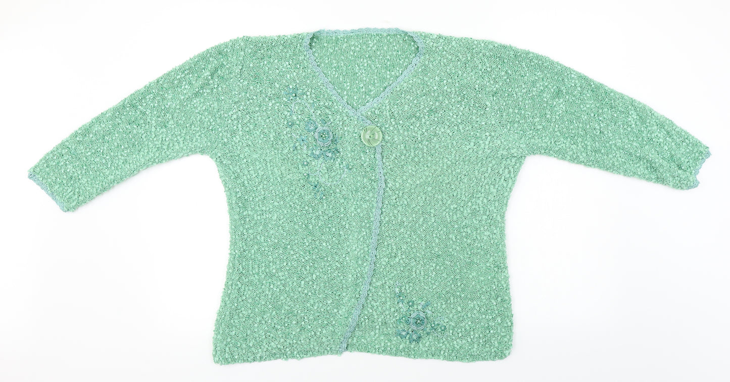 Preworn  Womens Green   Pullover Jumper Size L