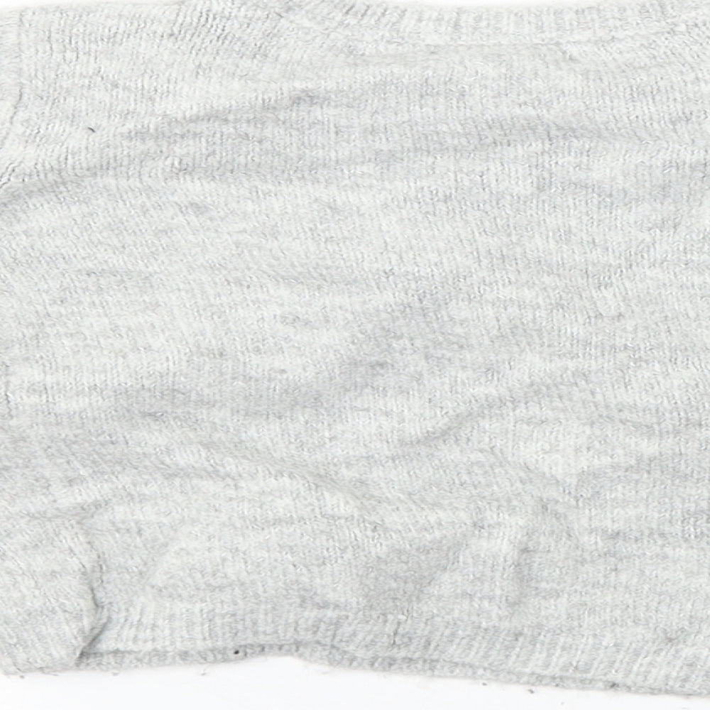 Primark  Girls Grey   Pullover Jumper Size 3-4 Years