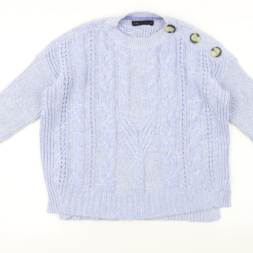 Marks and Spencer  Womens Blue   Pullover Jumper Size 12