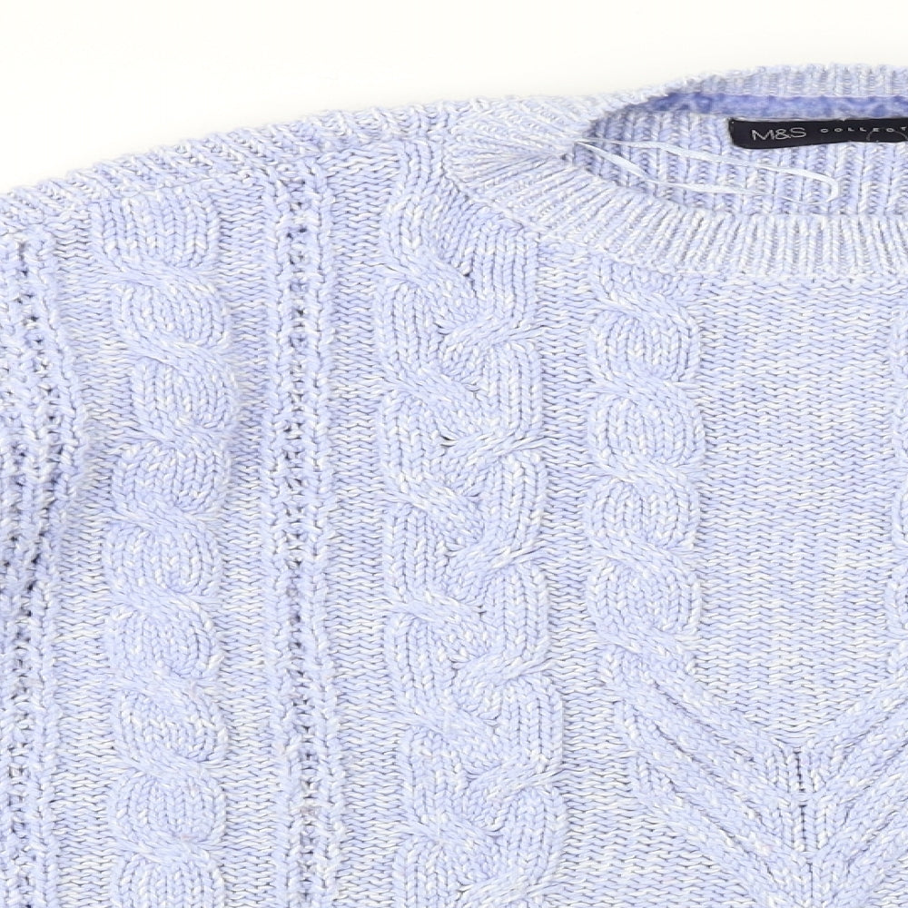 Marks and Spencer  Womens Blue   Pullover Jumper Size 12