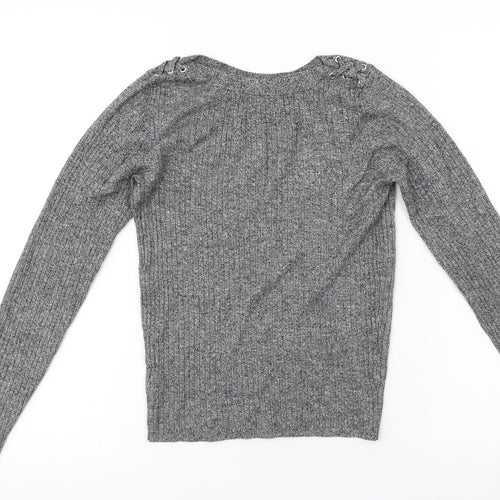 TU Womens Grey   Pullover Jumper Size 8