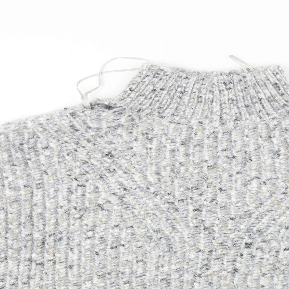 Marks and Spencer  Womens Grey   Pullover Jumper Size XS