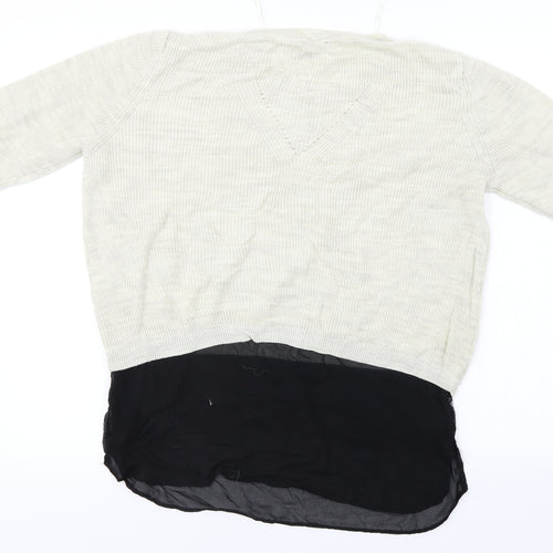 F&F  Womens Beige   Pullover Jumper Size 12
