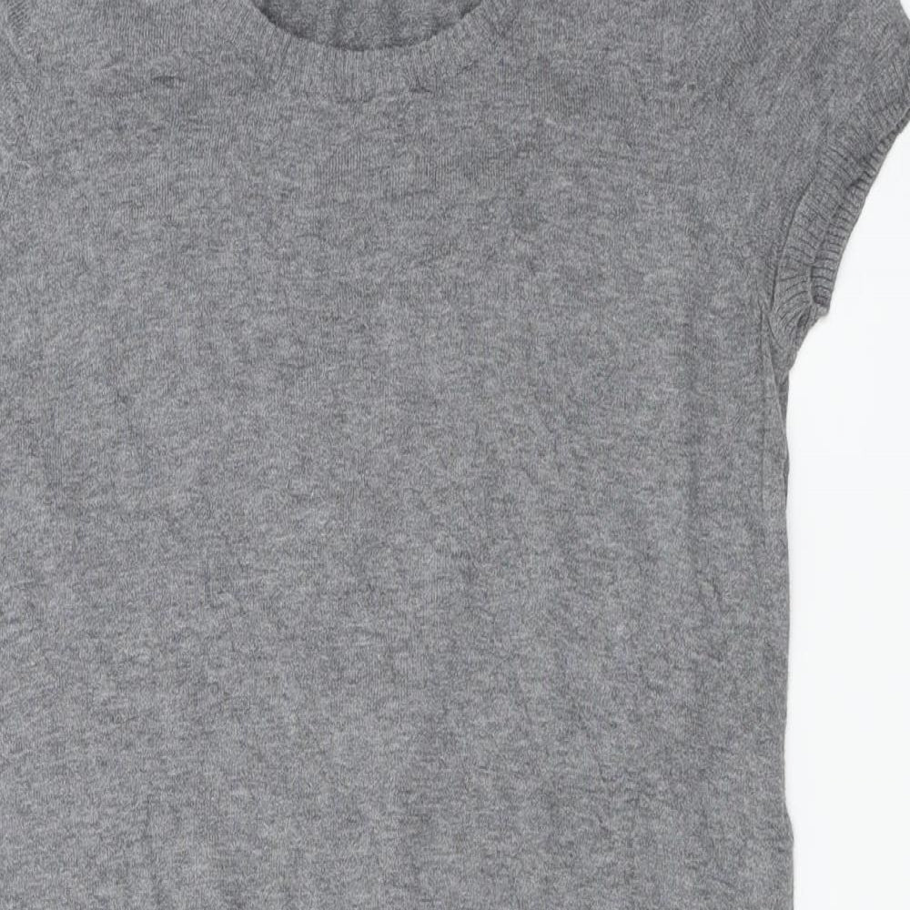 Topshop  Womens Grey   A-Line  Size 8