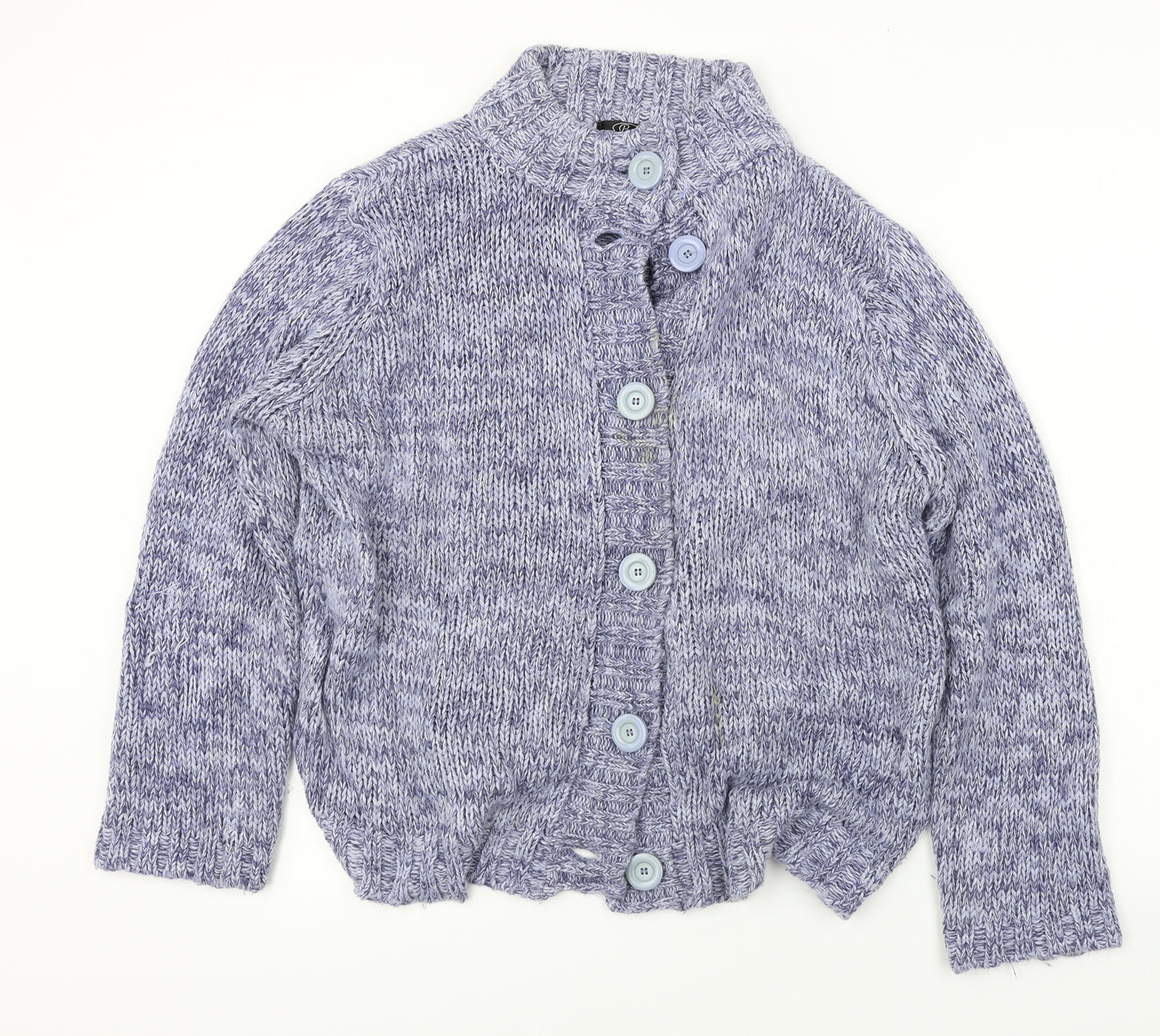 BM  Womens Blue   Cardigan Jumper Size XL