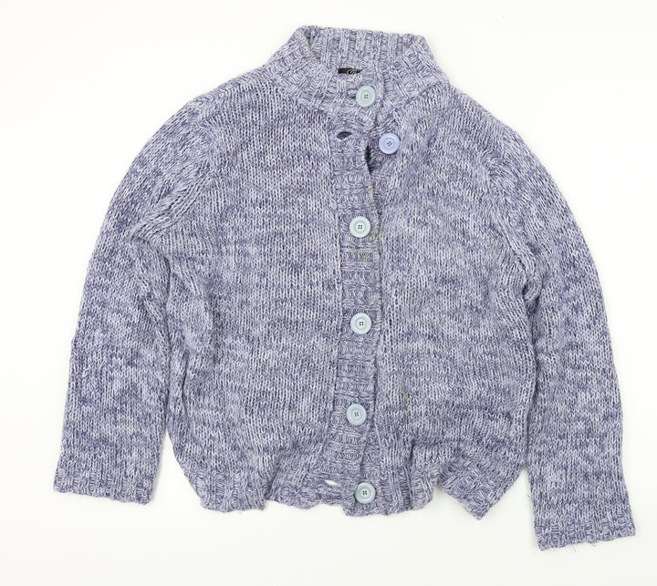 BM  Womens Blue   Cardigan Jumper Size XL